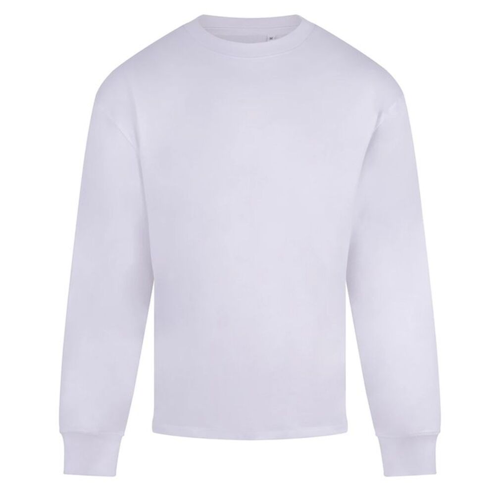 Anthem Mens Headline Heavy Long-Sleeved T-Shirt / White
